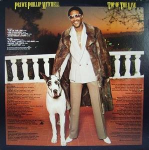 Back Cover Album Prince Phillip Mitchell - Top Of The Line