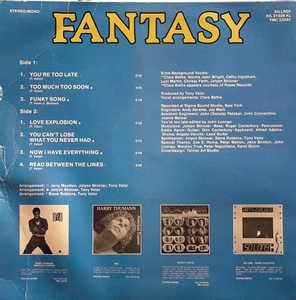 Back Cover Album Fantasy - Fantasy