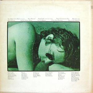 Back Cover Album Boz Scaggs - Slow Dancer