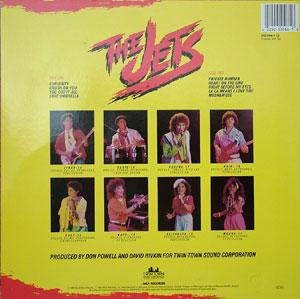 Back Cover Album The Jets - The Jets