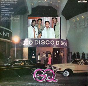 Back Cover Album G.q. - Disco Nights