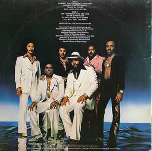 Back Cover Album The Isley Brothers - Harvest For The World