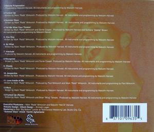 Back Cover Album Redd Soul - Natural Progression