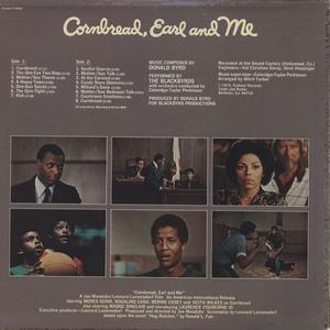 Back Cover Album The Blackbyrds - Cornbread, Earl And Me