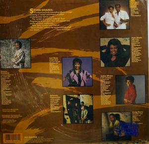 Back Cover Album Various Artists - Seven Shades