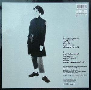 Back Cover Album Lisa Stansfield - Affection