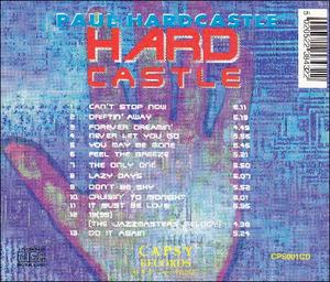 Back Cover Album Paul Hardcastle - Hard Castle