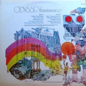 Back Cover Album Odyssey - Odyssey