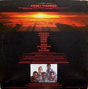Back Cover Album Sweet Thunder - Above The Clouds