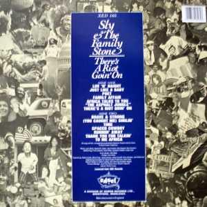 Back Cover Album Sly & The Family Stone - There's A Riot Goin' On