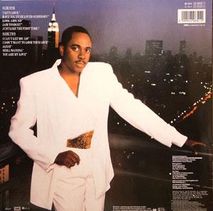 Back Cover Album Freddie Jackson - Just Like The First Time