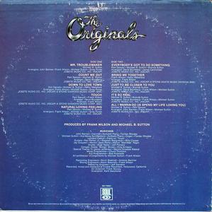 Back Cover Album The Originals - Communiqué