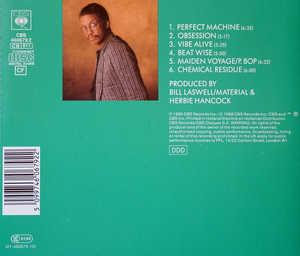 Back Cover Album Herbie Hancock - Perfect Machine