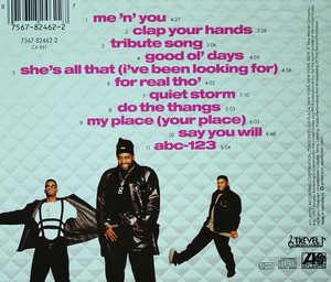 Back Cover Album Levert - For Real Tho'