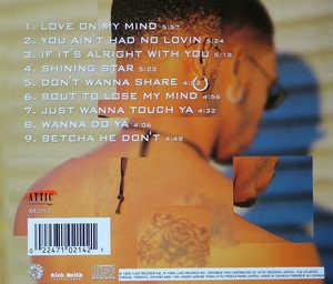 Back Cover Album Lorenzo Smith - Love On My Mind