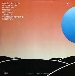 Back Cover Album Bobby Caldwell - Carry On