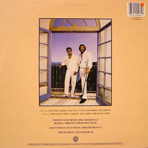 Back Cover Album The Isley Brothers - Smooth Sailin'