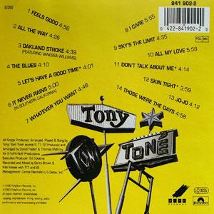 Back Cover Album Tony! Toni! Tone! - The Revival