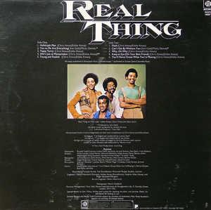 Back Cover Album The Real Thing - The Real Thing