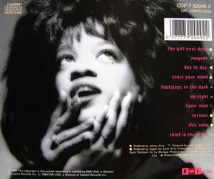Back Cover Album Evelyn 'champagne' King - The Girl Next Door