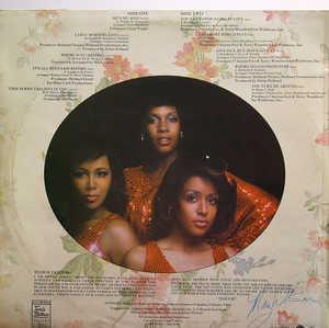 Back Cover Album The Supremes - The Supremes