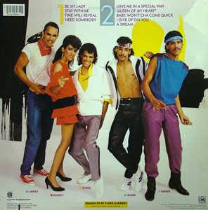 Back Cover Album Debarge - In A Special Way