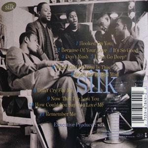 Back Cover Album Silk - Silk