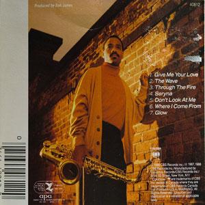 Back Cover Album Kirk Whalum - And You Know That