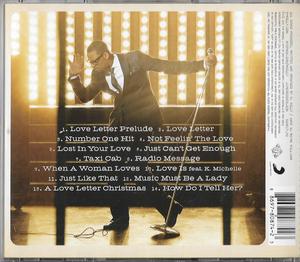 Back Cover Album R. Kelly - Love Letter