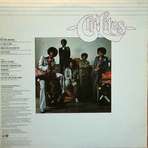 Back Cover Album The Chi-lites - The Fantastic Chi-Lites