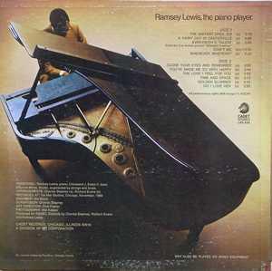 Back Cover Album Ramsey Lewis - Ramsey Lewis: The Piano Player
