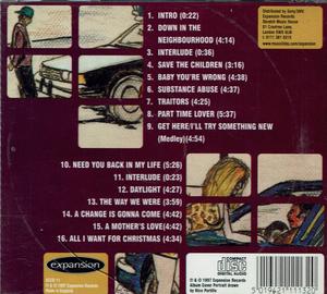 Back Cover Album Ronnie Mcneir - Down In The Neighbourhood