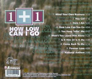 Back Cover Album 1+1 - How Low Can I Go