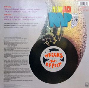 Back Cover Album Wrecks-n-effect - Wrecks 'N' Effect