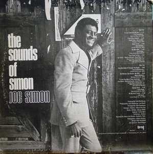 Back Cover Album Joe Simon - The Sounds Of Simon
