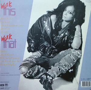 Back Cover Album Diana Ross - Working Overtime