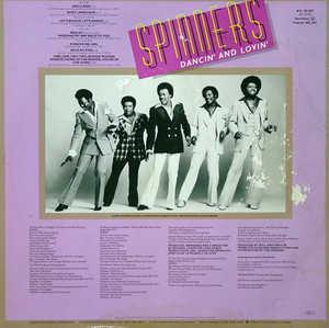 Back Cover Album The Spinners - Dancin' & Lovin'