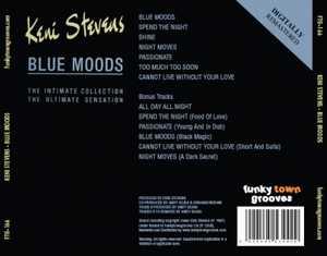 Back Cover Album Keni Stevens - Blue Moods  | ftg records | FTG-166 | UK
