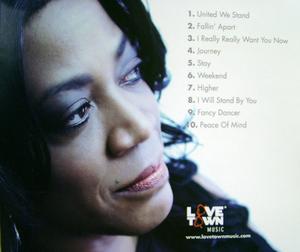 Back Cover Album Alicia Myers - Peace Of Mind
