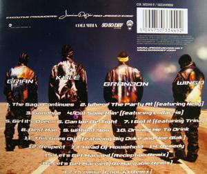 Back Cover Album Jagged Edge - Jagged Little Thrill