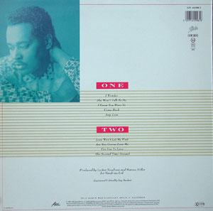 Back Cover Album Luther Vandross - Any Love