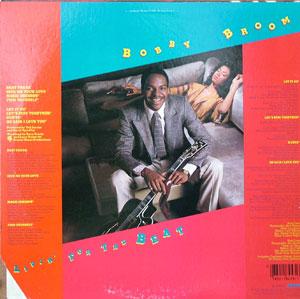 Back Cover Album Bobby Broom - Living For The Beat