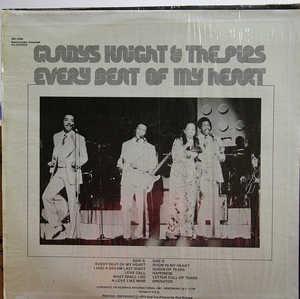 Back Cover Album Gladys Knight & The Pips - Every Beat Of My Heart