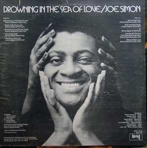 Back Cover Album Joe Simon - Drowning In The Sea Of Love