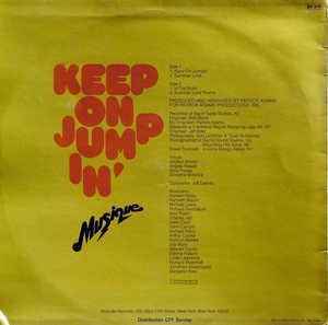 Back Cover Album Musique - Keep On Jumpin'