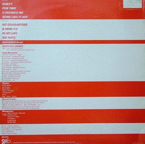 Back Cover Album Rajac - Rajac & Redd Hot