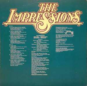 Back Cover Album The Impressions - It's About Time