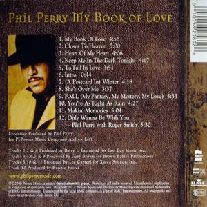 Back Cover Album Phil Perry - My Book Of Love