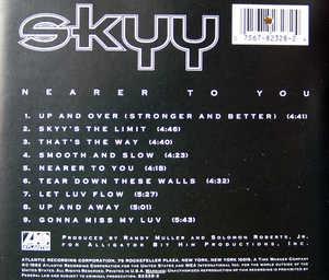Back Cover Album Skyy - Nearer To You