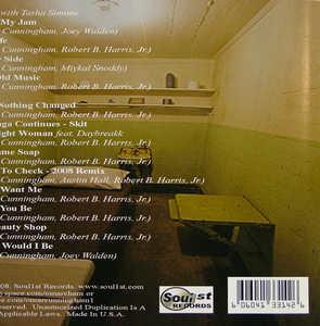 Back Cover Album Omar Cunningham - Time Served
